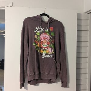 🍓 Purple Strawberry Shortcake Life Is Sweet Hoodie XL 🍓